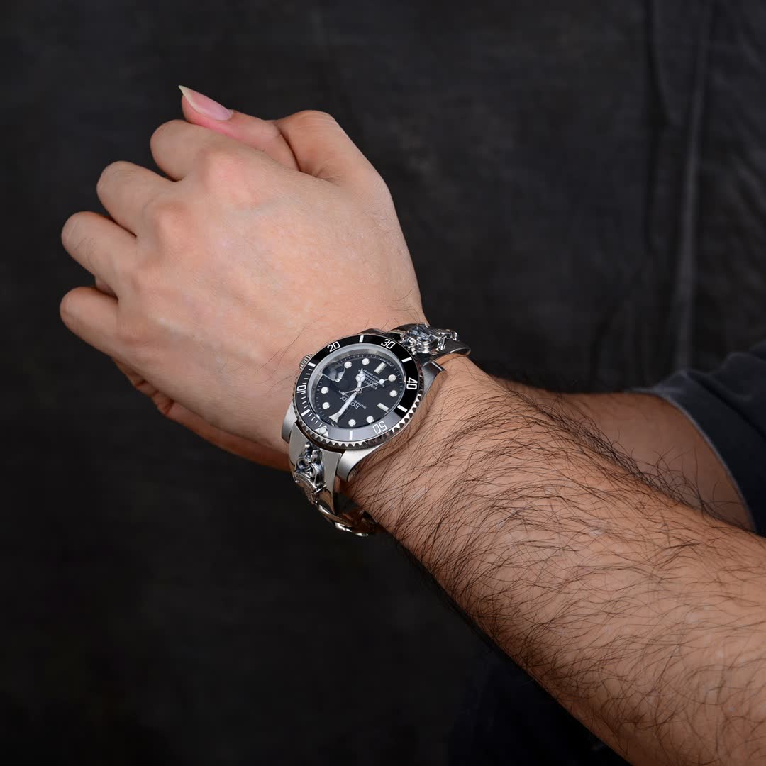 Chrome Hearts Silver Bracelet